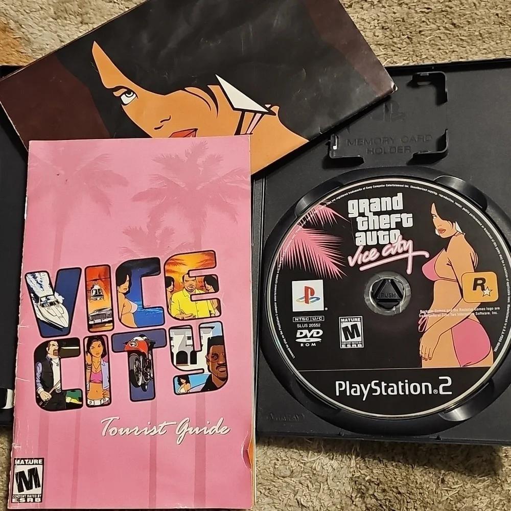 Grand theft auto Vice City For PS2